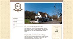 Desktop Screenshot of landgasthof-veit.de